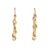 Outlet Gouden fantasie oorringen 14 krt Oorringen