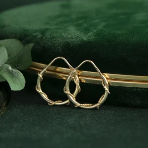 Discount Gouden fantasie oorringen 14 krt Oorringen