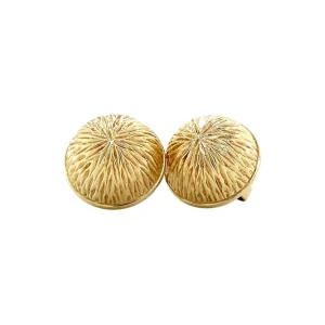 Hot Gouden fantasie oorstekers 14 krt Oorstekers