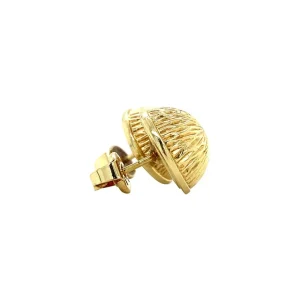 Hot Gouden fantasie oorstekers 14 krt Oorstekers