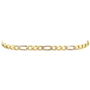 Discount Gouden figaro armband 14 krt Gouden Armbanden