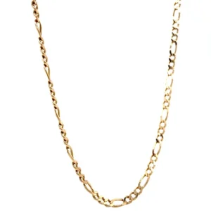 New Gouden figaro collier 14 krt Gouden Kettingen