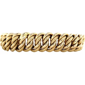 Hot Gouden gourmet armband 18 krt Gouden Armbanden