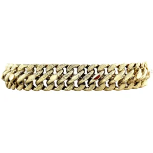 Clearance Gouden gourmet armband 14 krt Gouden Armbanden