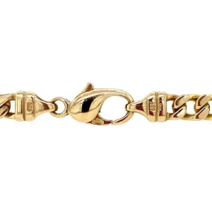 Clearance Gouden gourmet armband 14 krt Gouden Armbanden