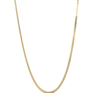 New Gouden gourmet collier 14 krt Lengtecolliers