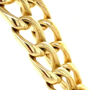 Clearance Gouden gourmet collier met diamant 14 krt Kettingen Met Edelsteen | Gouden Kettingen