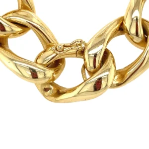 Clearance Gouden gourmet collier met diamant 14 krt Kettingen Met Edelsteen | Gouden Kettingen