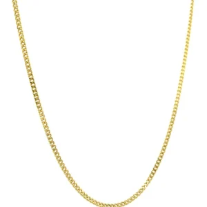 Sale Gouden gourmet lengtecollier 14 krt Lengtecolliers