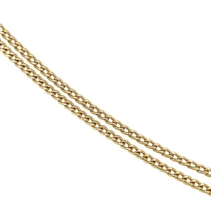 Online Gouden gourmet lengtecollier 14 krt Lengtecolliers