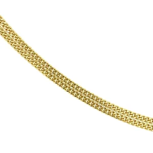 Sale Gouden gourmet lengtecollier 14 krt Lengtecolliers