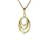 New Gouden hanger met diamant 14 krt Gouden Hanger Met Edelsteen
