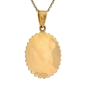 Online Gouden hanger met goudsteen 14 krt Gouden Hanger Met Edelsteen