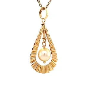 Best Gouden hanger met parel 14 krt Gouden Hanger Met Edelsteen