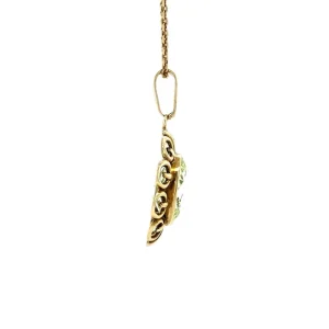 Best Gouden hanger met spinel 14 krt Gouden Hanger Met Edelsteen