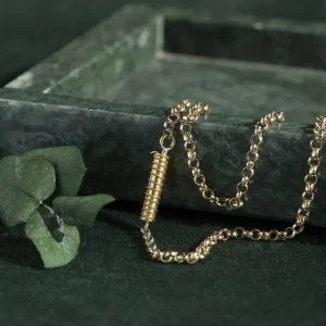 Hot Gouden jasseron collier 14 krt Gouden Kettingen