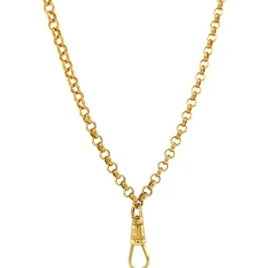 Online Gouden jasseron collier 14 krt Lengtecolliers | Gouden Kettingen