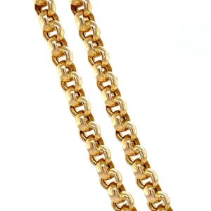 Clearance Gouden jasseron collier 14 krt Gouden Kettingen