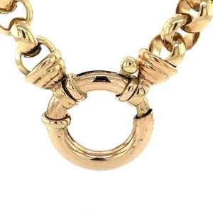 Outlet Gouden jasseron collier 14 krt Gouden Kettingen