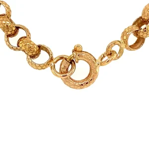 Outlet Gouden jasseron collier 18 krt Gouden Kettingen