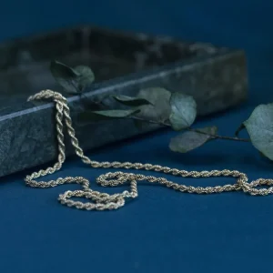 Best Gouden koord collier 14 krt Lengtecolliers