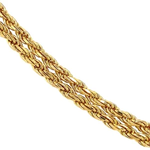 New Gouden koord collier 14 krt Gouden Kettingen