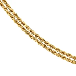 Best Gouden koord collier 14 krt Lengtecolliers | Gouden Kettingen