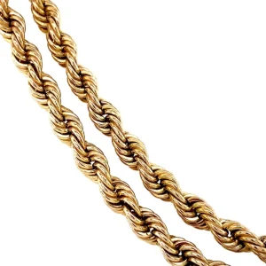 Discount Gouden koord collier 14 krt Gouden Kettingen
