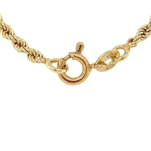 Best Gouden koord collier 14 krt Lengtecolliers