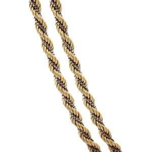 Hot Gouden koord met venetiaan collier 14 krt Gouden Kettingen