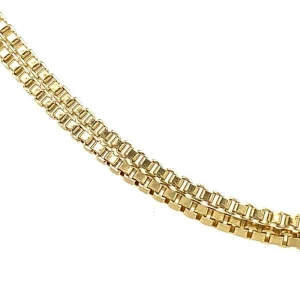 Fashion Gouden lengtecollier venetiaan 50 cm 14 krt Gouden Kettingen | Lengtecolliers