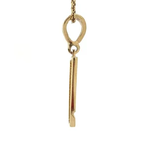 Online Gouden meander hanger 14 krt Gouden Hangers
