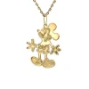 Outlet Gouden Mickey Mouse hanger 14 krt Gouden Hangers