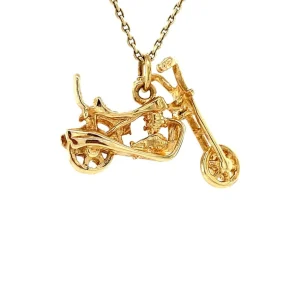 Discount Gouden motor hanger 14 krt Gouden Hangers