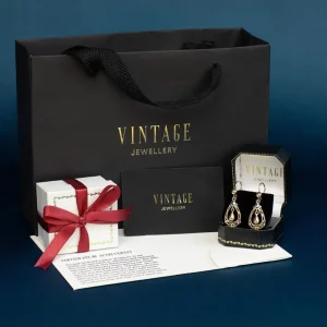 Hot Gouden oorhangers met parel en diamant 18 krt Oorbellen Met Edelsteen