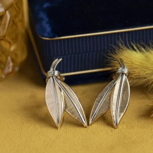 Sale Gouden oorstekers met diamant 18 krt Oorstekers | Oorbellen Met Edelsteen