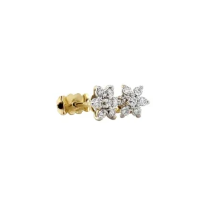 Online Gouden oorstekers met diamant 14 krt Oorstekers | Oorbellen Met Edelsteen