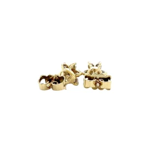 Online Gouden oorstekers met diamant 14 krt Oorstekers | Oorbellen Met Edelsteen