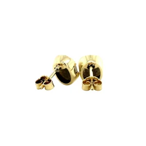 Outlet Gouden oorstekers met opaal 14 krt Oorstekers | Oorbellen Met Edelsteen
