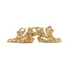 Hot Gouden oorstekers met roosdiamant 14 krt Oorstekers | Oorbellen Met Edelsteen