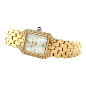 Online Gouden Palerma horloge met diamant 14 krt Horloge