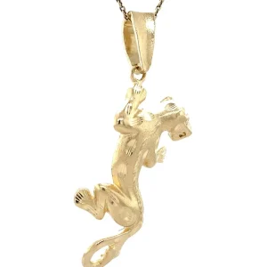 Best Gouden panter hanger 14 krt Gouden Hangers