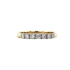 Fashion Gouden rijring met diamant 14 krt Diamanten Ringen