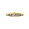 Sale Gouden rijring met diamant 14 krt Diamanten Ringen