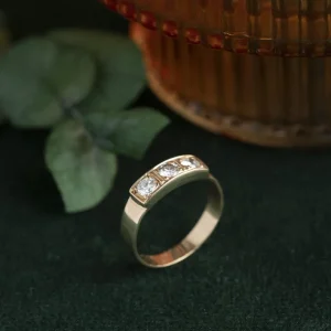 Best Gouden rijring met diamant 14 krt Diamanten Ringen