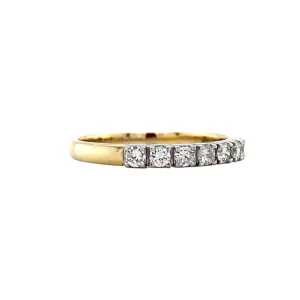 Fashion Gouden rijring met diamant 14 krt Diamanten Ringen