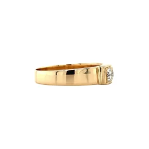 Best Gouden rijring met diamant 14 krt Diamanten Ringen