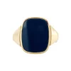 Clearance Gouden ring met blauwe laagsteen 14 krt Ringen Met Edelsteen