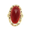 Best Gouden ring met carneool 14 krt Ringen Met Edelsteen