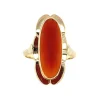 Best Gouden ring met carneool 14 krt Ringen Met Edelsteen